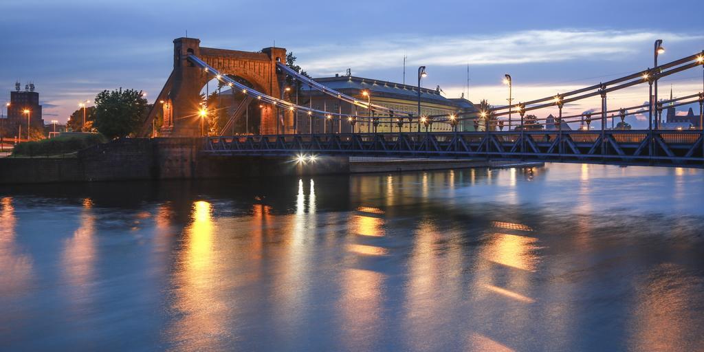Pod Mostem Wrocław Exterior foto